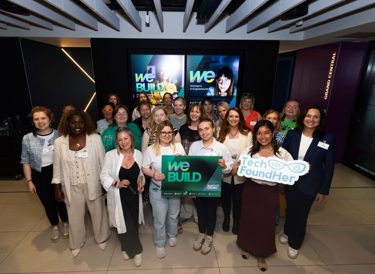 WeBuild Cohort 2 founders at the InterTradeIreland Shared Island Enterprise Scheme programme.
